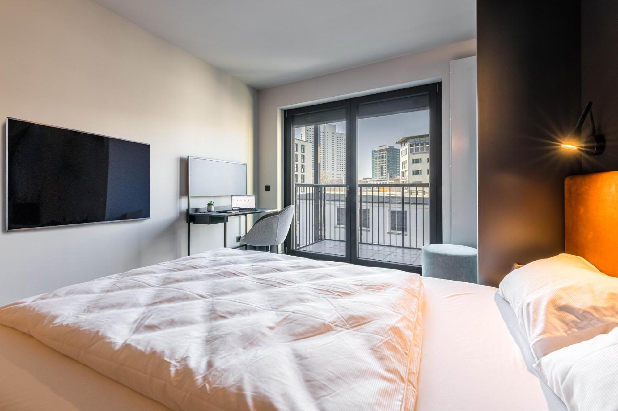 Yuma Apartments Leipzig Berliner Strasse Luaran gambar